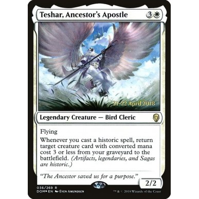 Teshar, Ancestor's Apostle