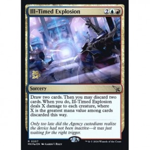 Ill-Timed Explosion