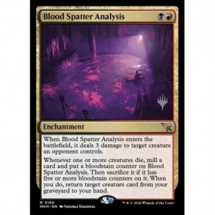 Blood Spatter Analysis