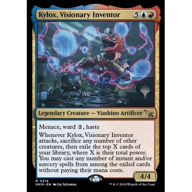 Kylox, Visionary Inventor