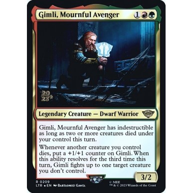 Gimli, Mournful Avenger