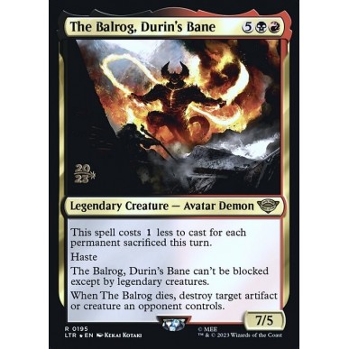 The Balrog, Durin's Bane