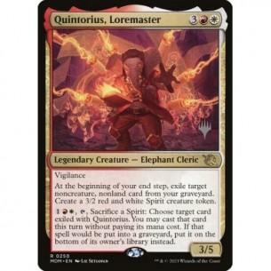Quintorius, Loremaster