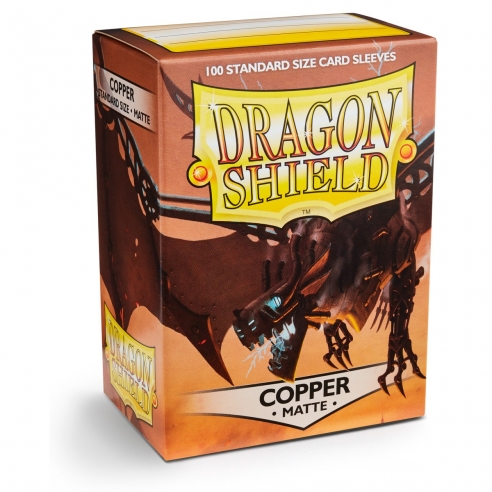 Standard - Matte Copper (100 Bustine) - Dragon Shield Bustine Protettive
