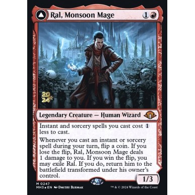 Ral, Monsoon Mage // Ral, Leyline...