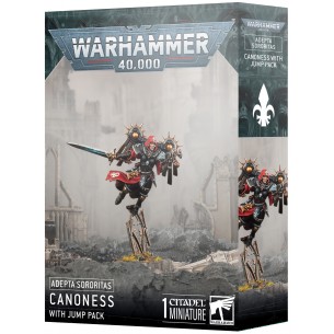 Adepta Sororitas - Canoness with Jump Pack (10a Edizione)