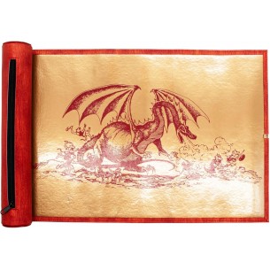Ultra Pro - Porta Dadi e Tappetino - Dice Scroll - Dungeons & Dragons 50th Anniversary