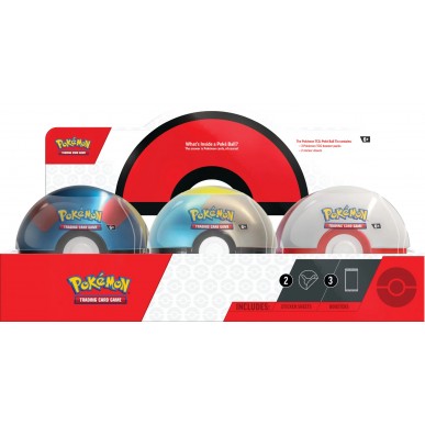 Pokémon Tin Poké Ball Ottobre 2024 - Confezione 6 Ball (ITA)