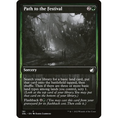 Path to the Festival