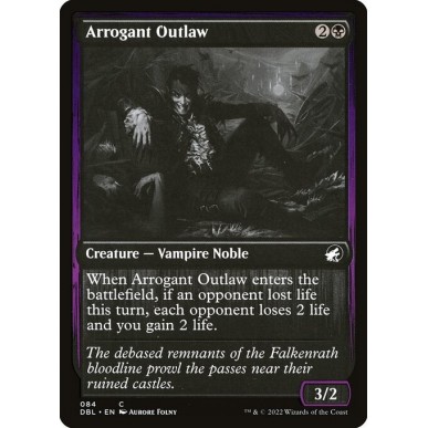 Arrogant Outlaw