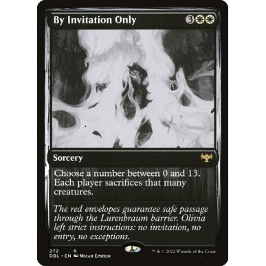 By Invitation Only