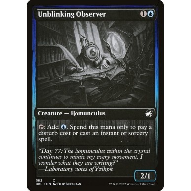 Unblinking Observer