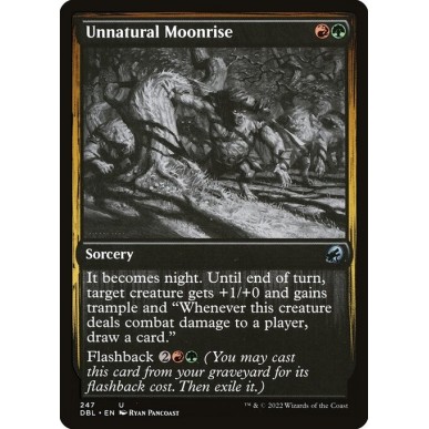 Unnatural Moonrise