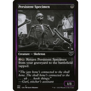 Persistent Specimen