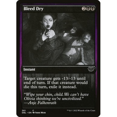 Bleed Dry