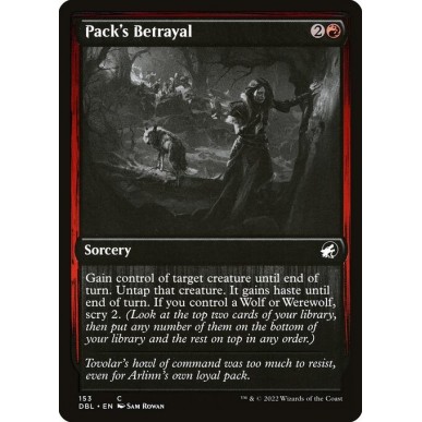 Pack's Betrayal