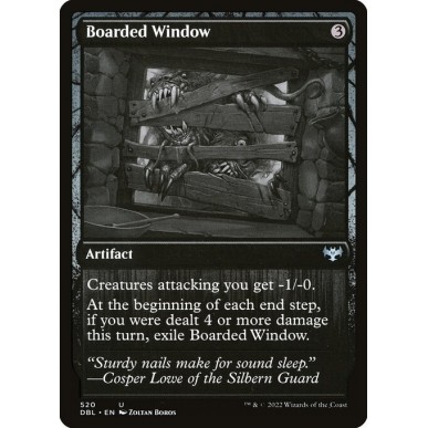 Boarded Window
