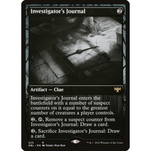 Investigator's Journal