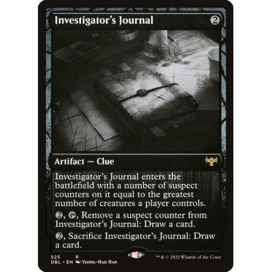 Investigator's Journal