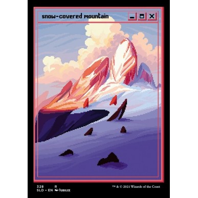 Snow-Covered Mountain