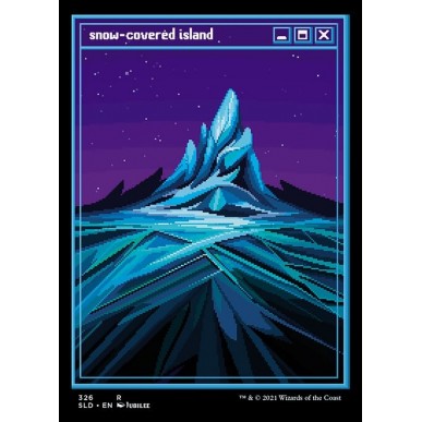 Snow-Covered Island