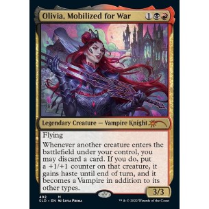 Olivia, Mobilized for War