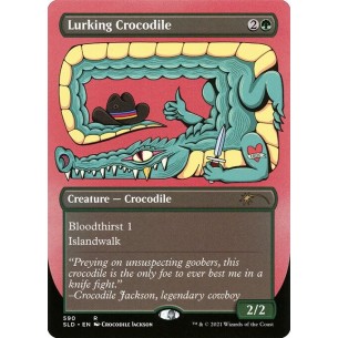 Lurking Crocodile
