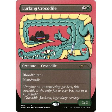 Lurking Crocodile