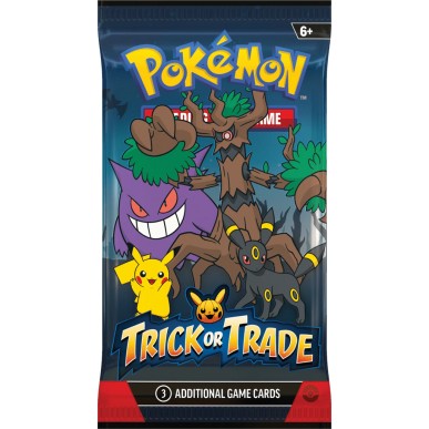 Pokémon - Trick or Trade BOOster 2024 - Bustina da 3 Carte (ENG)