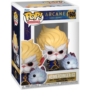 Funko Pop Television 1605 - Heimerdinger with Poro - Arcane