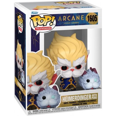 Funko Pop Television 1605 - Heimerdinger with Poro - Arcane