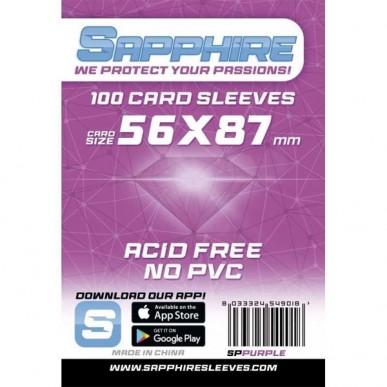 Bundle 5x Sapphire - Purple 56 x 87 mm (500 Bustine)