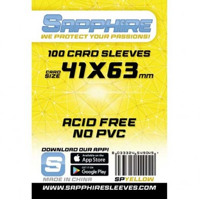 Bundle 5x Sapphire - Yellow 41 x 63 mm (500 Bustine)