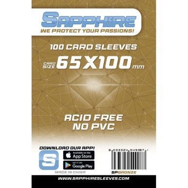 Bundle 3x Sapphire - Bronze 65 x 100 mm (300 Bustine)