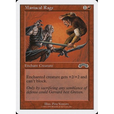 Maniacal Rage