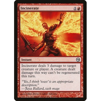 Incinerate
