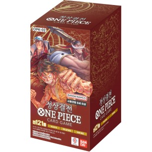 One Piece Card Game - Paramount War OP-02 - Display da 24 Buste (KOR)