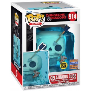 Funko Pop Games 914 - Gelatinous Cube - Dungeons & Dragons (Glows in the Dark) (Wondrous Convention 2023 Limited Edition)