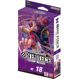 One Piece Card Game - PURPLE Monkey D. Luffy ST-18 - Starter Deck (ENG)