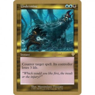 Undermine