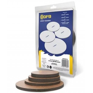 Set di Basette MDF Rotonde (10 pezzi)