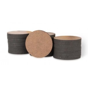 Basetta MDF - Rotonda da 40 mm (30 pezzi) 2