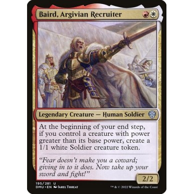 Baird, Argivian Recruiter