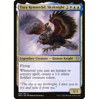 Tura Kennerüd, Cavaliera dei Cieli