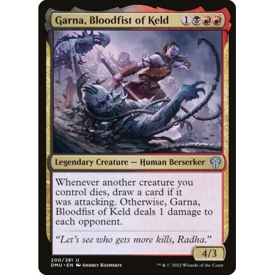 Garna, Pugno Sanguinario di Keld