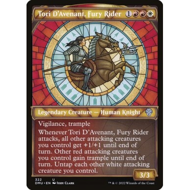 Tori D'Avenant, Cavalcatrice Furiosa