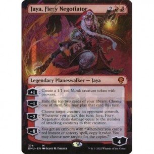 Jaya, Negoziatrice Ardente