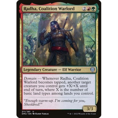 Radha, Signora della Guerra della...