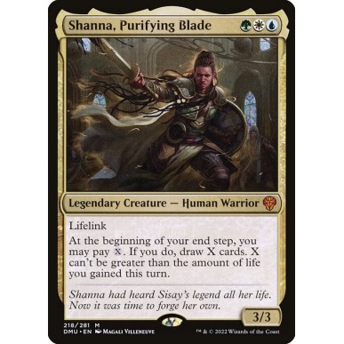 Shanna, Lama Purificatrice
