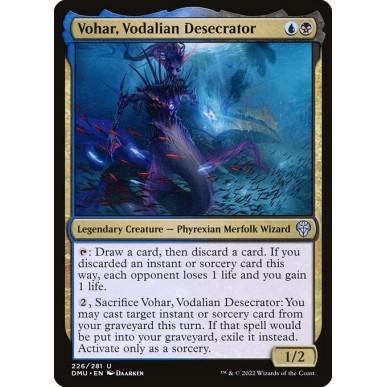 Vohar, Dissacratore di Vodalia